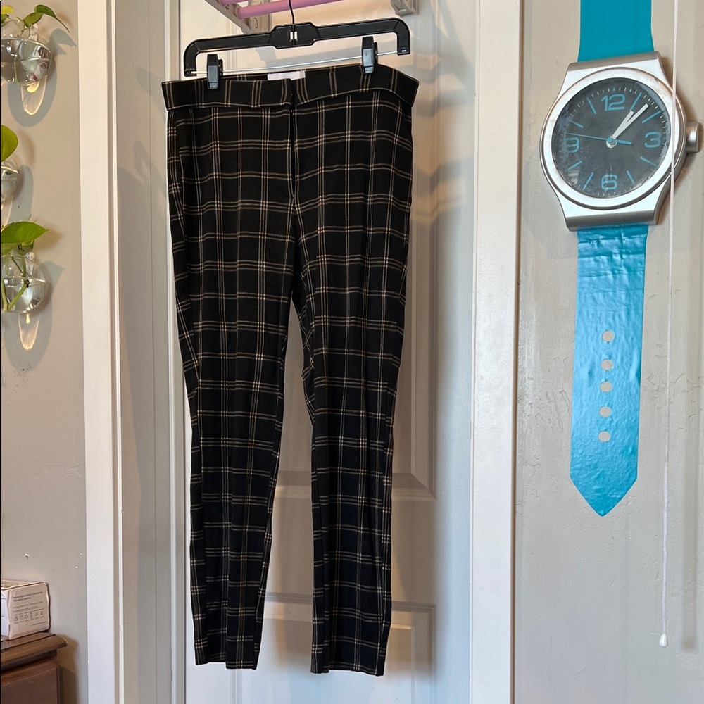 Nordstrom Rack Black Plaid Pants - Picture 2 of 7